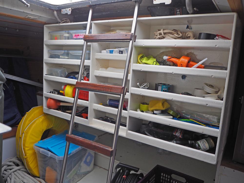 Achterkajuit, Accommodatie